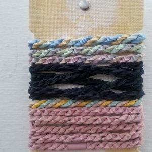 NWT C&C California 14 Hair Ties multi-pack multicolor